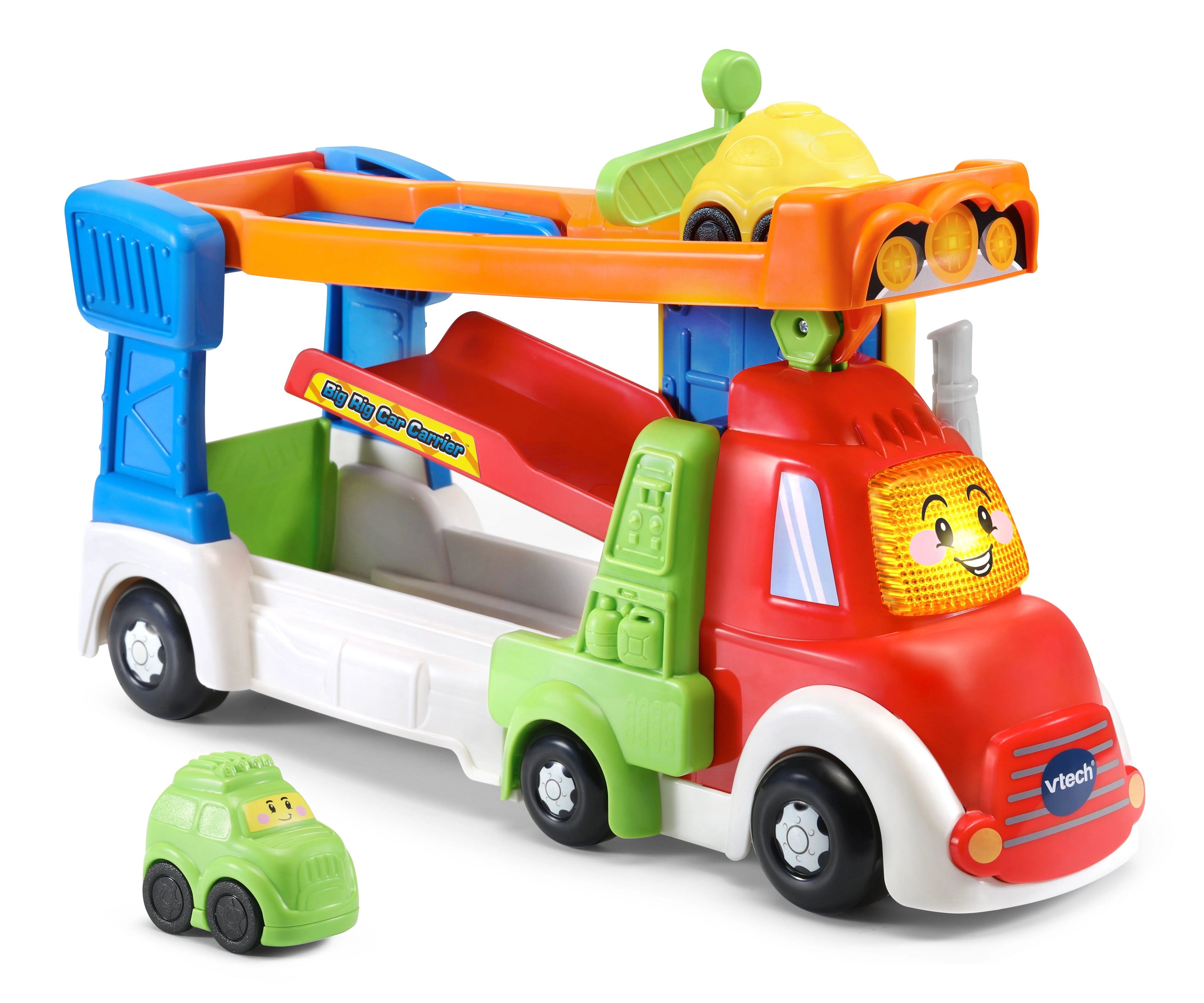 Big Rig Car Carrier Playset with Two Vehicles Z695