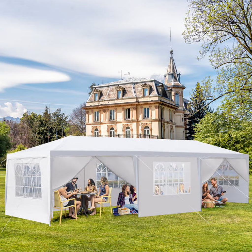 10'x30' Outdoor Canopy Tent with 8 Removable Sidewalls Q502