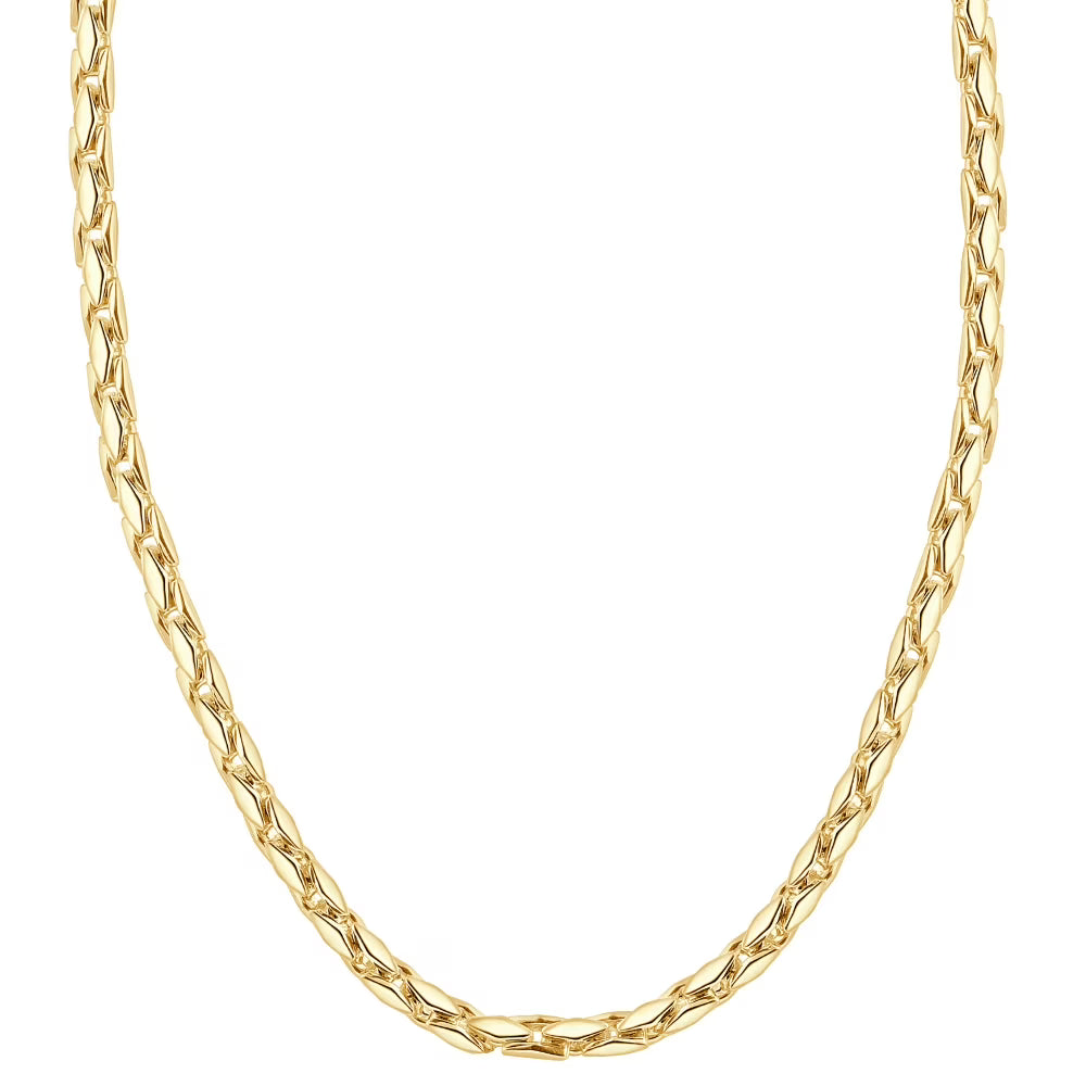 14k Yellow Gold 24" Chain Necklace 28 Grams 4.5mm I5687