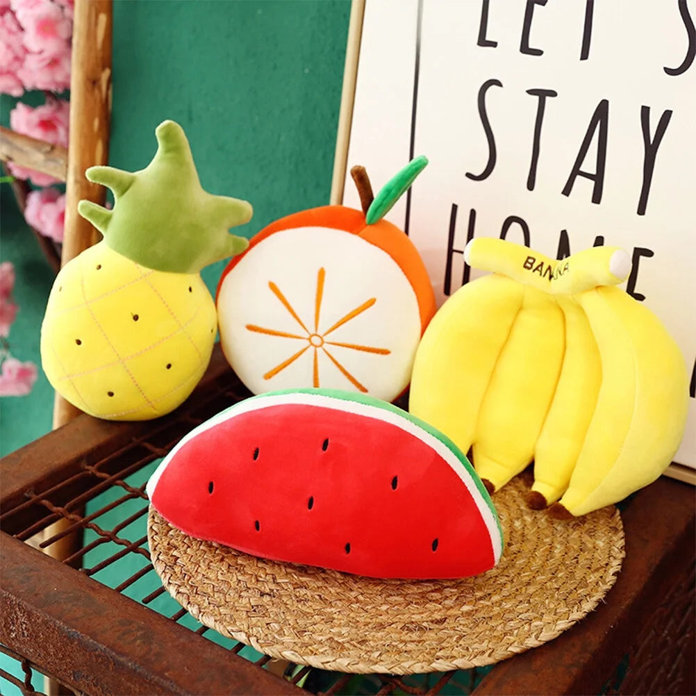 Orange Simulation Lemon Throw Pillow Plush Toy N80709