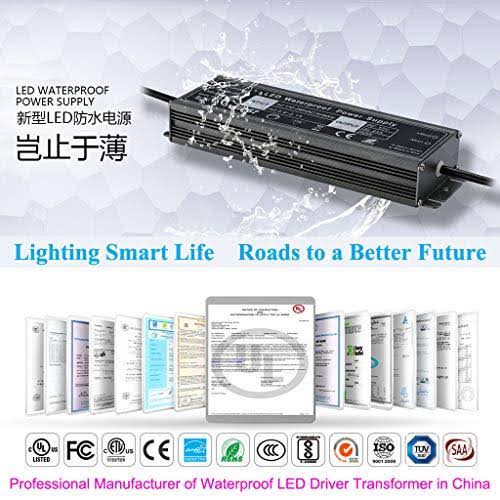 12 Volt 200 Watts LED Driver Transformer, IP67 Waterproof X52506