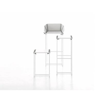 Gray Rope Patio Bar Stool E412010