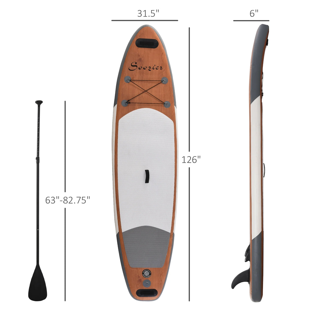 11 Ft. Inflatable Stand Up Paddle Board with Accessories H9089