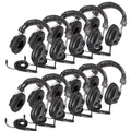 Switchable Stereo Mono Headphones 10-Pack E299378