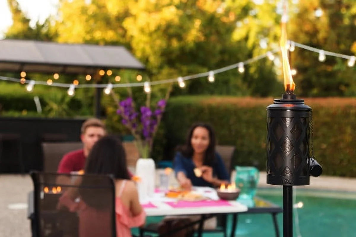Bronze Metal Torch S258293