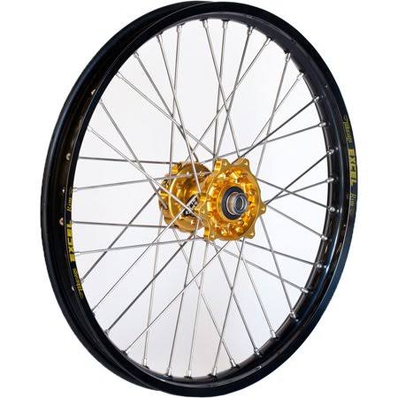Front Wheel Set 1.60X21 Gold Black Rim A680