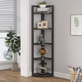 Black Corner Bookcase X8803