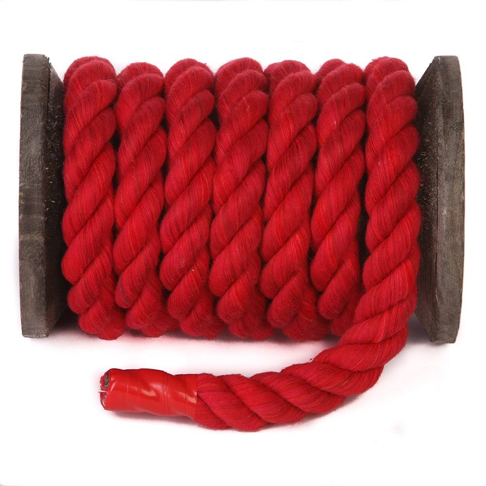 Red Cotton Rope (1/4 inch x 600 Feet) L85176