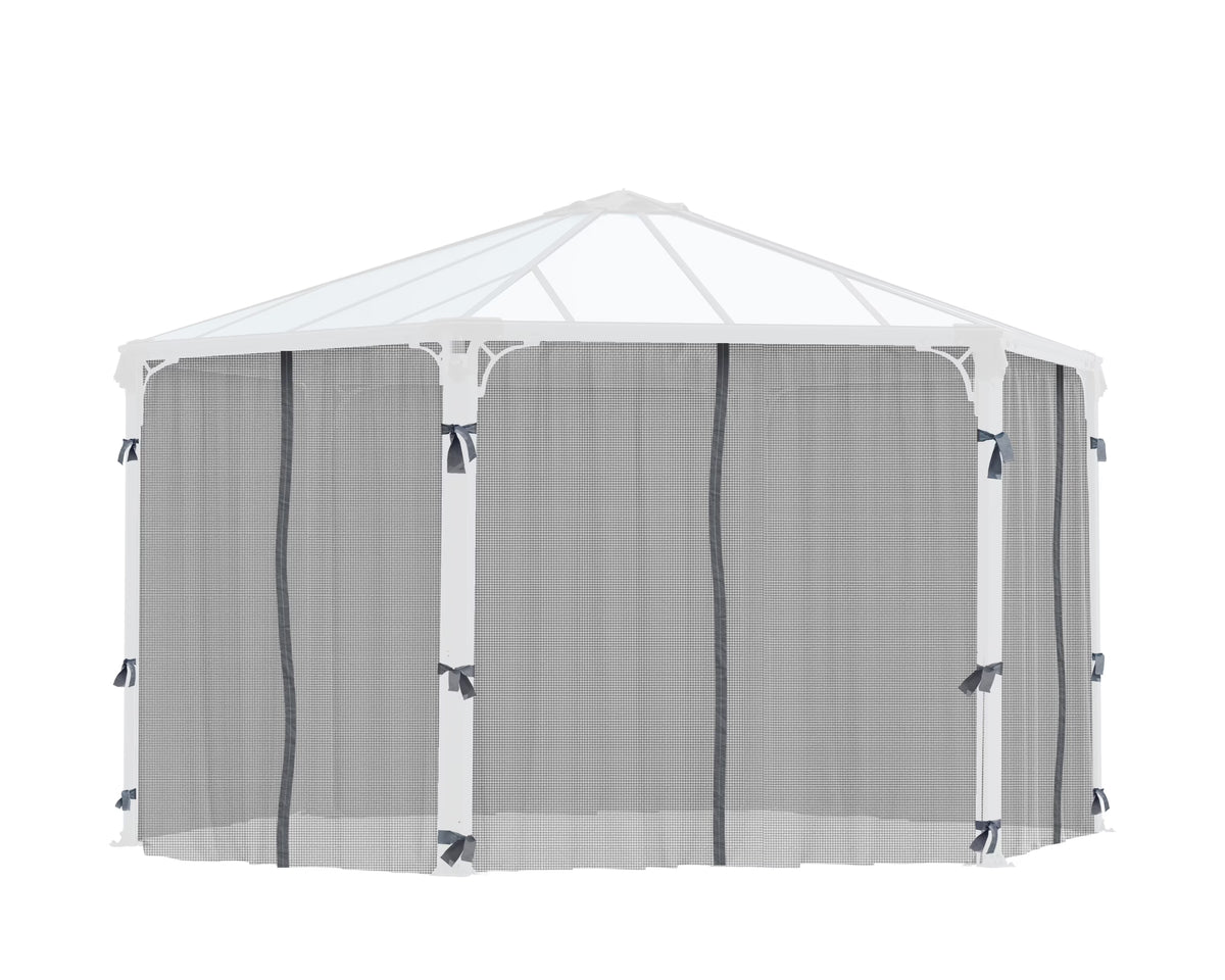 6 Piece Gazebo Netting Set C58090