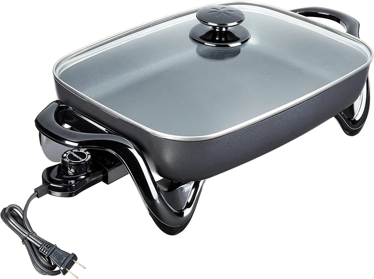 16-Inch Electric Skillet with Glass Cover U2506