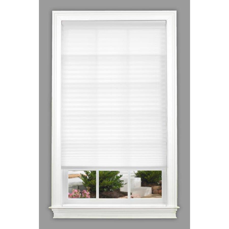 White Pleated Shade Polyester F70579