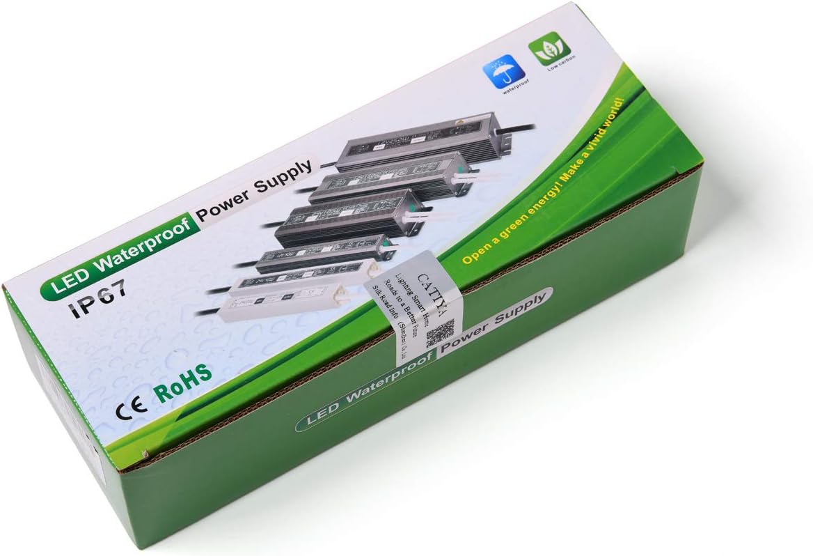 12V 200W LED Driver Transformer, IP67 Waterproof Constant Voltage Power Supply W818