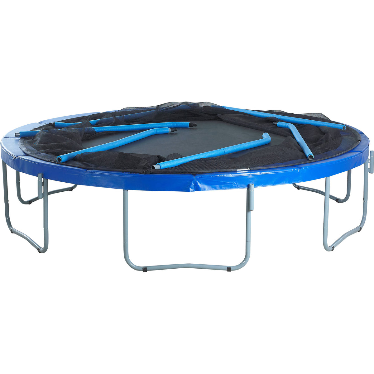 Blue 11-Foot Trampoline with Safety Enclosure R9311