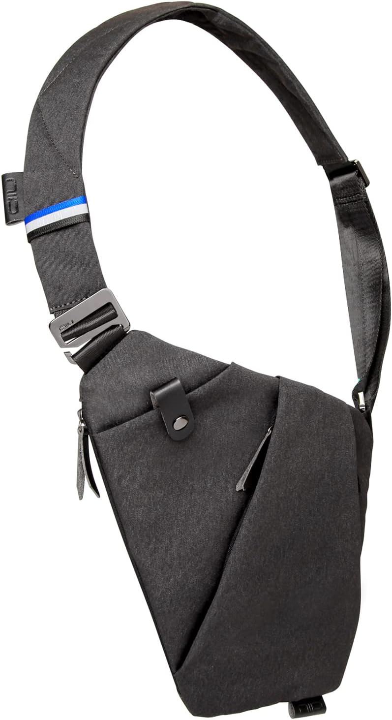 Anti-Theft Lightweight Crossbody Chest Daypack Backpack W148653