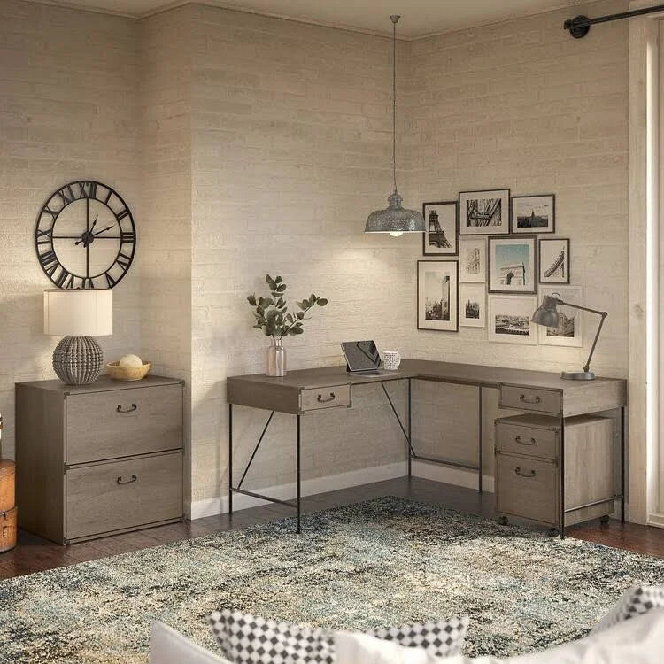 Rectangular Table Set with Drawer Cabinet X204