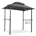 Steel Grill Gazebo Double Tier Top Canopy Z608616