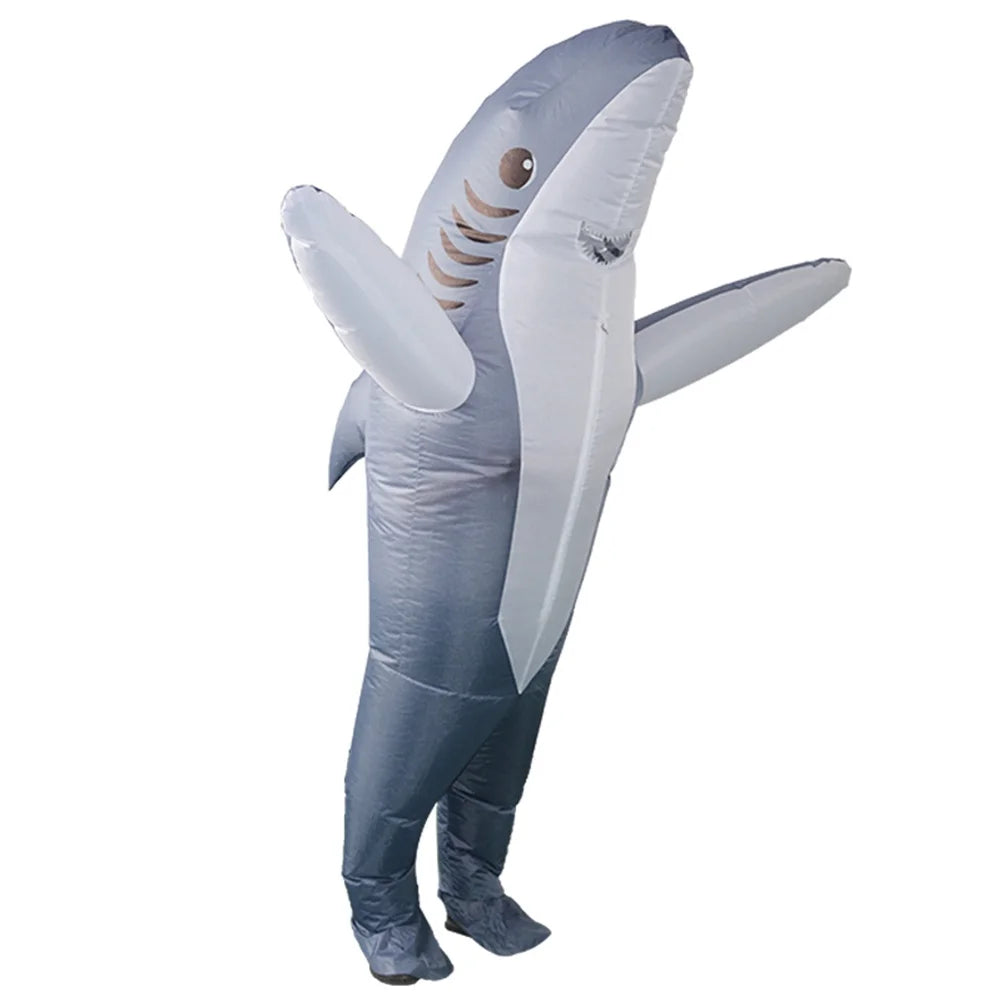 Grey Dolphin Inflatable Costume K361062