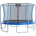 Blue 11-Foot Trampoline with Safety Enclosure R9311