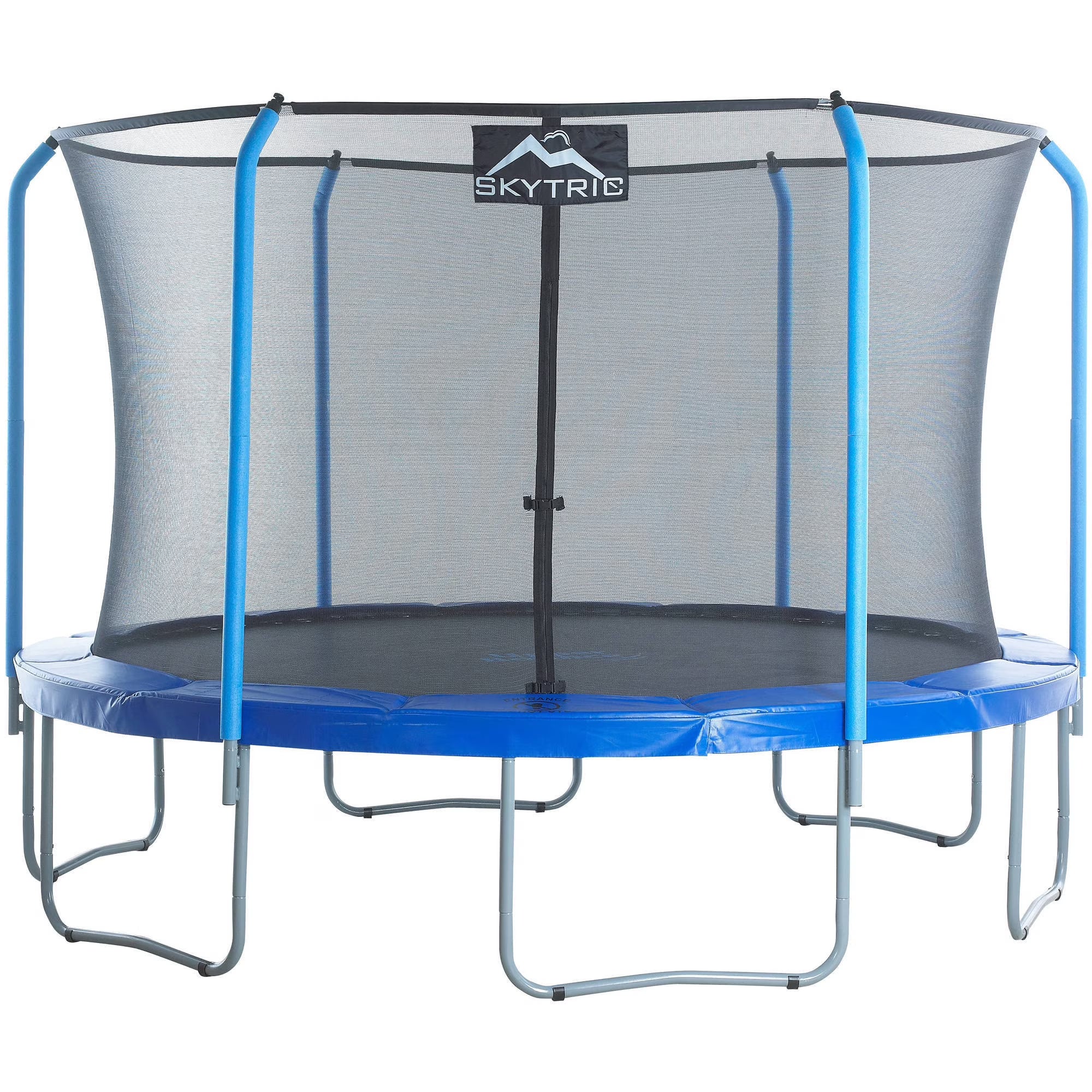 Blue 11-Foot Trampoline with Safety Enclosure R9311