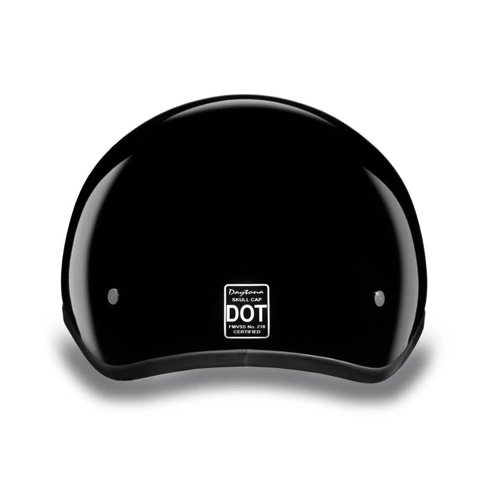 Hi-Gloss Black Skull Cap Q8164