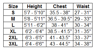 Blue 3/2mm Wetsuit G309