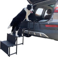 Grey Folding Pet Stairs Ramp with Waterproof Surface C52016