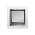 White Wall Mount Pet Door B17201