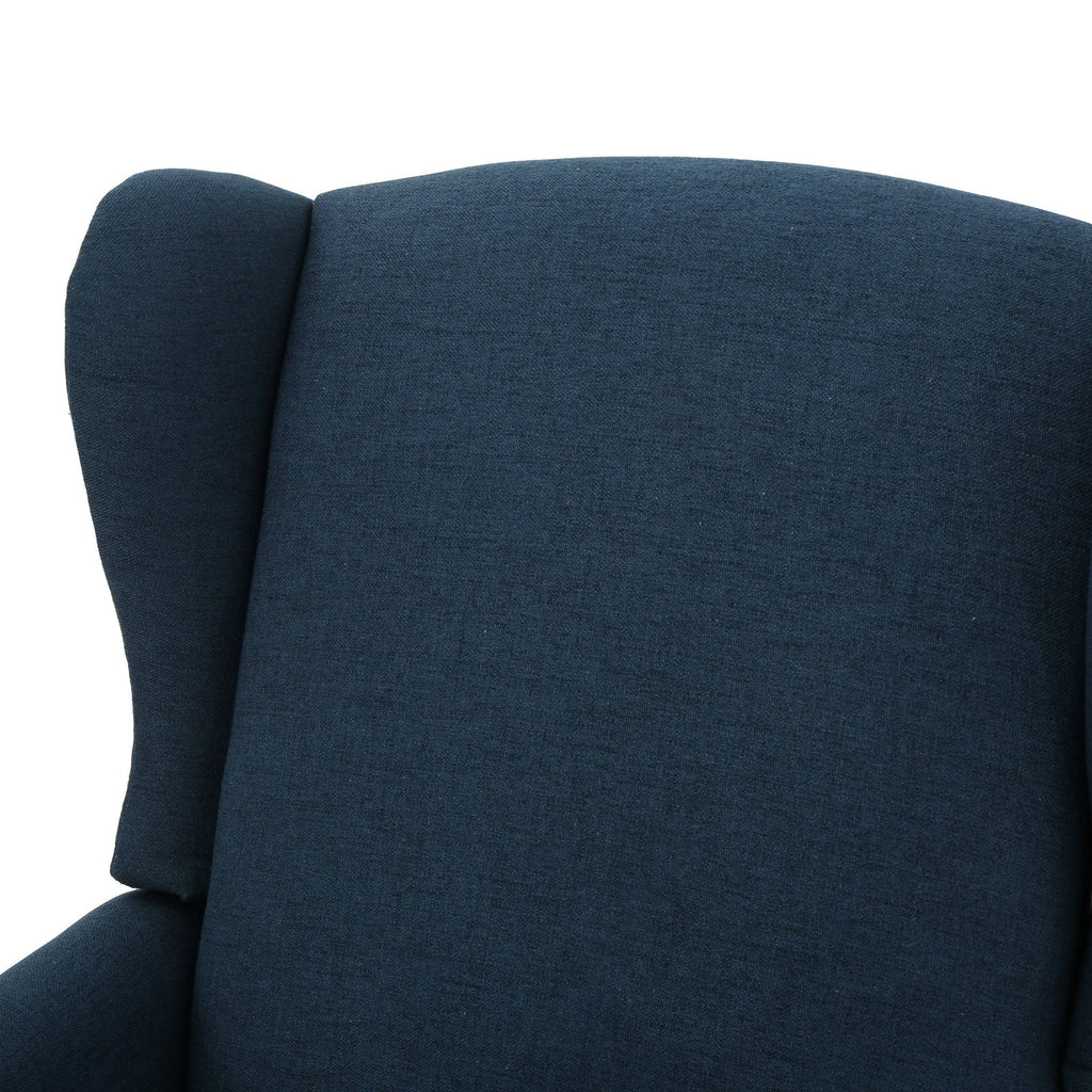 Taupe Tweed Fabric Recliner Set of 2 N37291