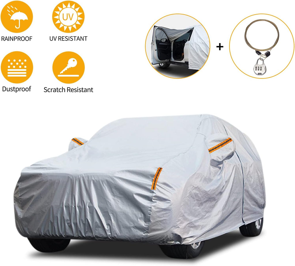 Waterproof Car Cover for Jeep Wrangler JK J48558