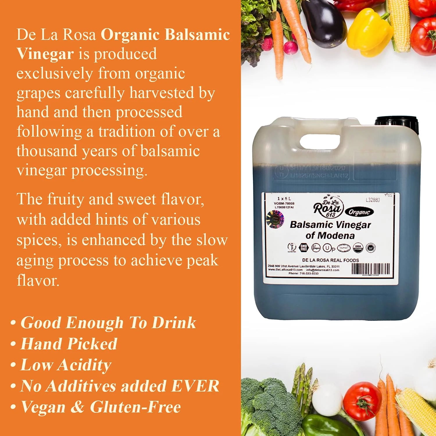 Balsamic Vinegar, 5 Liter N37452