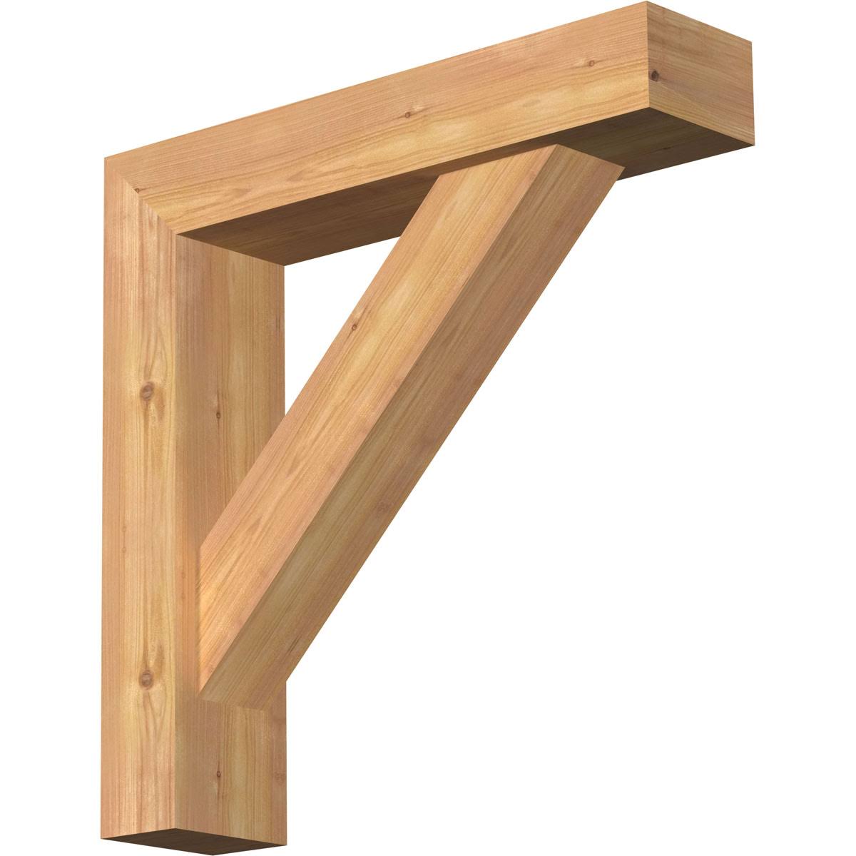 Traditional Block Smooth Bracket with Offset Brace J809584