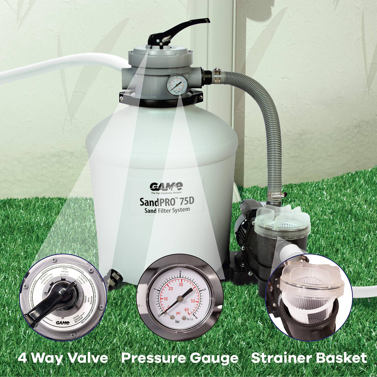 Pool Sand Filter Pump System Z896484