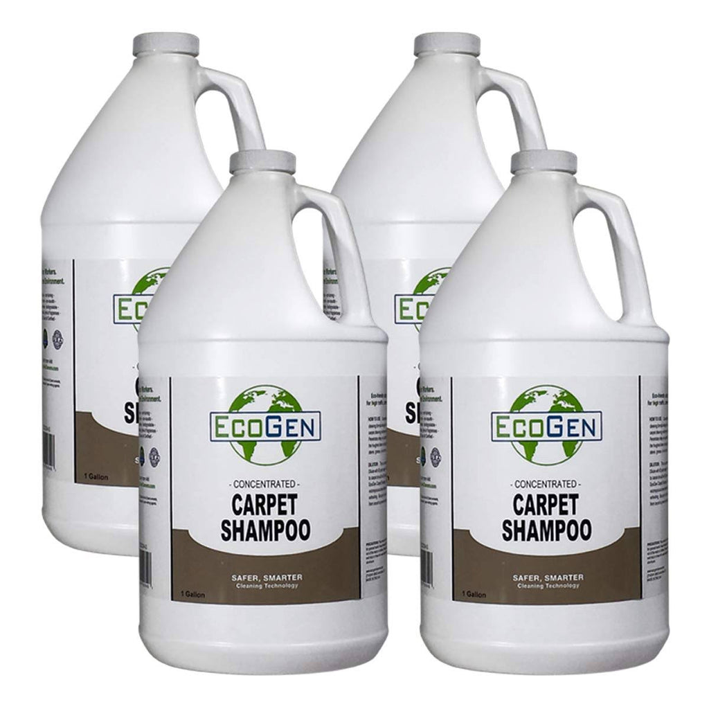 Professional Strength Carpet Shampoo, Concentrated, 1 Gal (Pack of 4) Q2113
