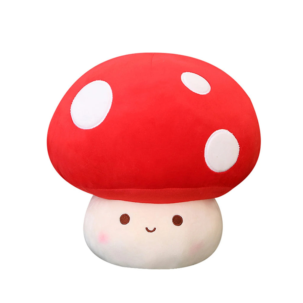 Mushroom Shaped Plush Toy Reversible Stuffed Doll O46739