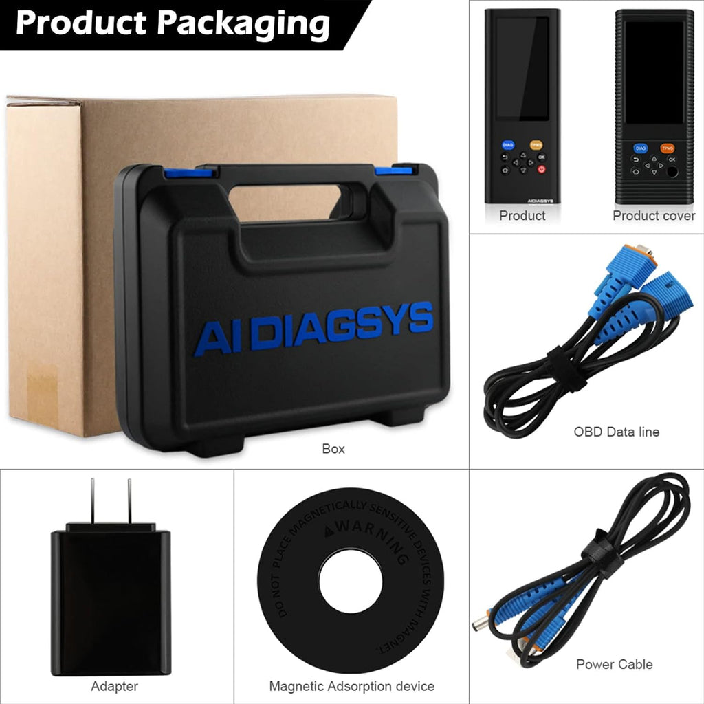 OBD2 Scanner with TPMS Programming Full System Diagnostic Scan Tool D935183