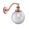 Polished Nickel Large 1 Light Sconce A7646