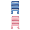 Mini 3 Tier Storage Shelf Dollhouse Decor Accessory K981