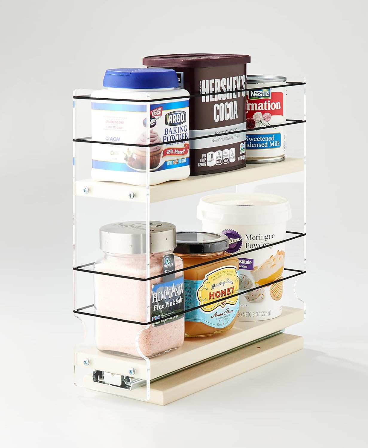 Spice Rack with Large Container Drawer G91401