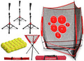 Baseball Softball Training Net with Batting Tees Ball Caddy Targets Practice Balls G158768