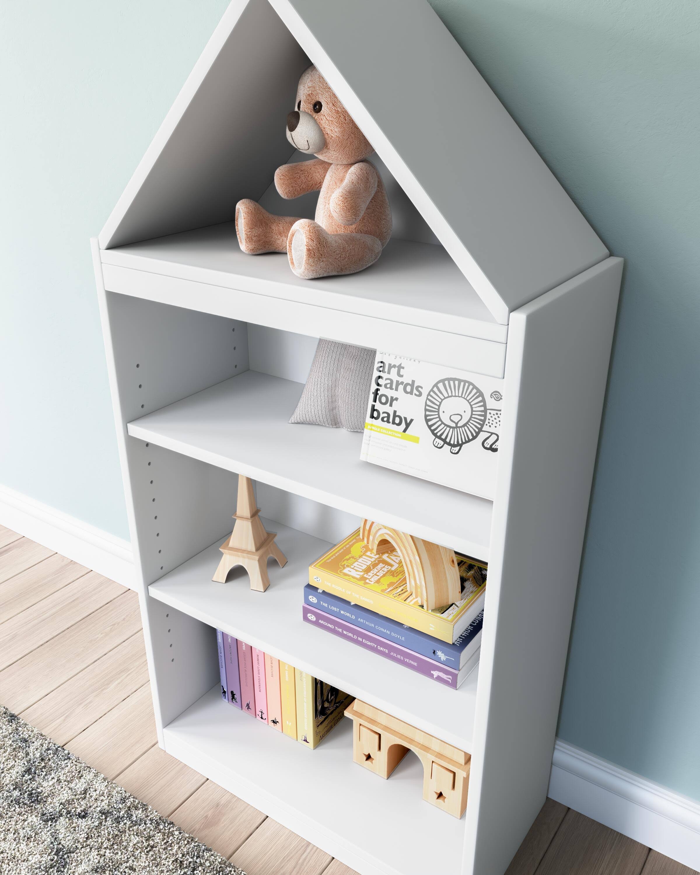 White Bookcase A4658