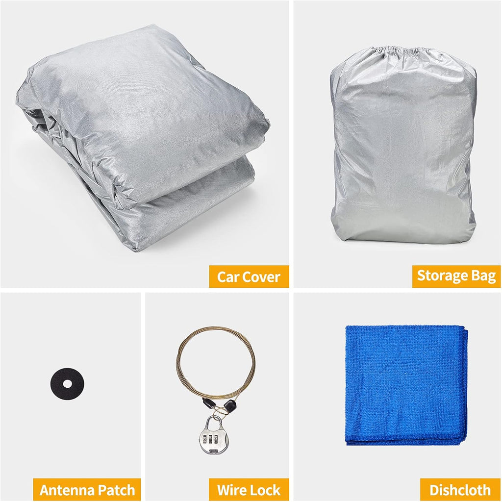 Waterproof Car Cover for Jeep Wrangler JK J48558