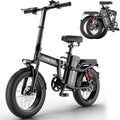 1200W 48V 20AH Removable Battery 16" Tire Folding Electric Bike R9934