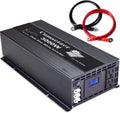 3000 Watt Pure Sine Wave Inverter 12V to 110V 120 Volt with Dual US Outlet and LCD Display K436607