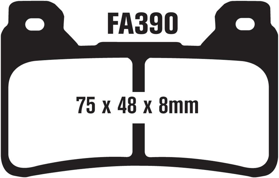 Front Double-H Sintered Brake Pad Change Kit Pack of 2 M6591