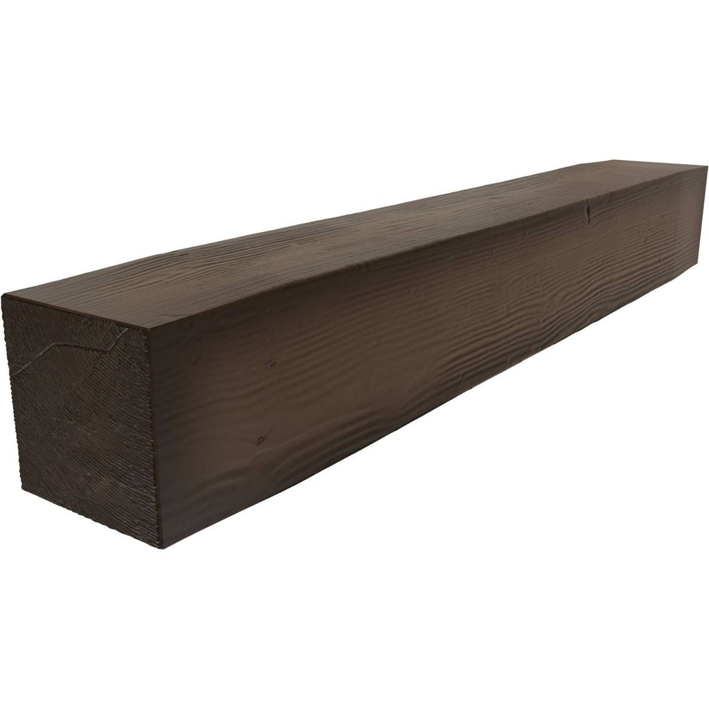 Natural Mahogany Faux Wood Fireplace Mantel O999898