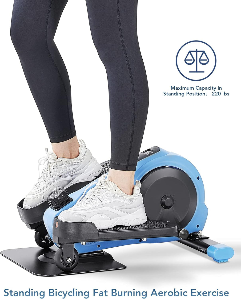 Mini Elliptical Machine with 8 Levels Adjustable Magnetic Resistance M356