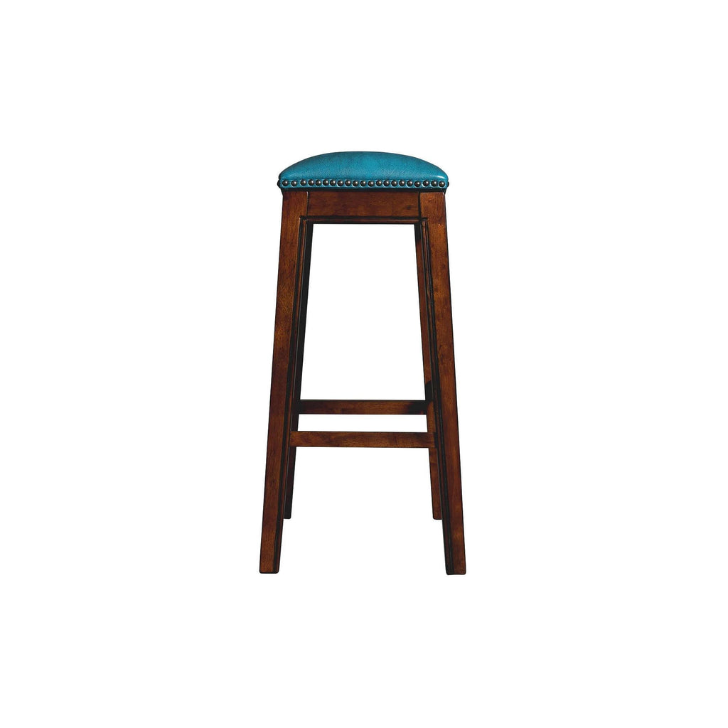 Blue Backless Bar Stool M99187