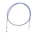 Marine Type Throttle Shift Remote Control Box Cable with Clevis Blue C67806