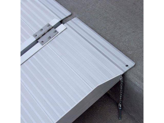Folding Mobility and Utility Ramp, 600 lb. Capacity, 5 ft Long W27017