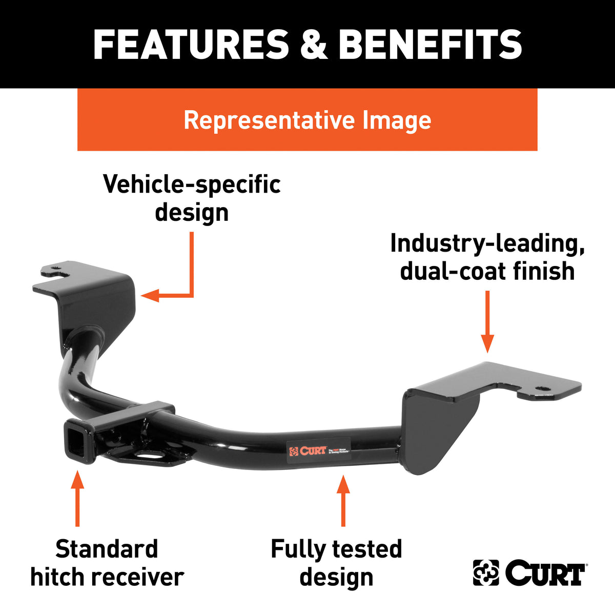 Curt Class II Trailer Hitch I5186